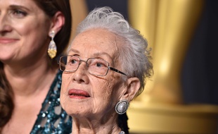 Katherine Johnson à la cérémonie des Oscars, le 26 février 2017.