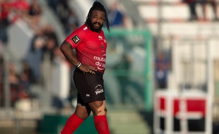 Mathieu Bastareaud le 7 novembre 2015 à Toulon (Var)
