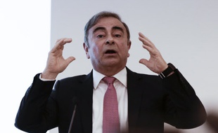 Carlos Ghosn, lors de sa conférence de presse à Beyrouth (Liban), le 8 janvier 2020.