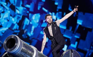 Alex Florea, candidat de la Roumanie (avec Ilinca) à l'Eurovision 2017.