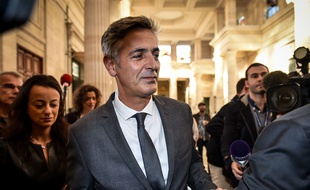 Pascal Bonnefoy, l'ancien majordome de la milliardaire a été relaxé le 12 janvier 2016 à bordeaux. /Credit:Ugo Amez/SIPA/1511031354