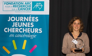 Louise Crivelli, chercheuse Bordelaise en cancérologie.