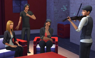 "Les Sims 4", jeu de simulation de vie.