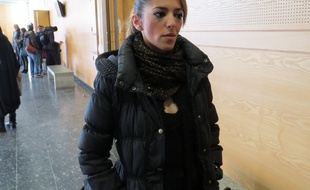 Hoda Sanz, le 14 janvier 2015, au Palais de justice de Toulouse.