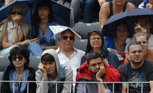 Les spectateurs de Roland-Garros, samedi 28 mai 2016