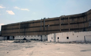 La prison d'Alep, en Syrie, le 22 mai 2014