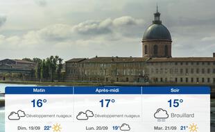 Météo Toulouse: Prévisions du samedi 18 septembre 2021