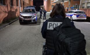 Des membres de la police nationale, à Toulouse (illustration).