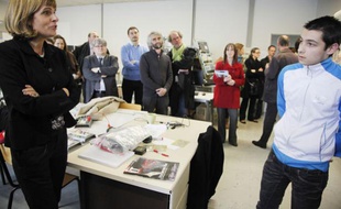 Anne Lauvergeon rencontre les étudiants du DU DEFIT Brest le 25 avril 2012
