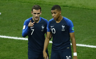 Griezmann et Mbappé à la Coupe du monde