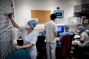 L'hôpital Lyon Sud, à Pierre-Bénite, près de Lyon.