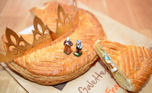 Une galette frangipane sans défense. (illustration)