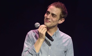 Benjamin Siksou lors de la remise des Grands Prix de la SACEM, le 27 novembre 2017, salle Pleyel à Paris.