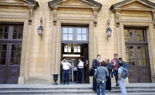 La façade du tribunal de grande instance de Metz (Moselle). (Archives)