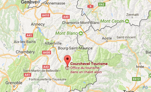 Courchevel, en Savoie.