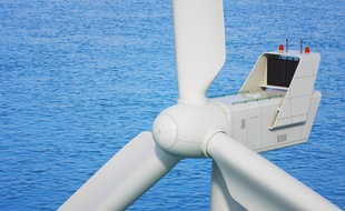 Les éoliennes ne seront pas posées sur les fonds marins mais flotteront. ILLUSTRATION