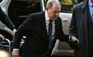 Harvey Weinstein à son arrivée au tribunal de Manhattan, le 22 janvier 2020.