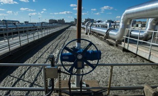L'usine de traitement des eaux usées Blue Plains de DC Water, l'une des plus grandes stations d'épuration au monde, le 23 novembre 2015 à Washington
