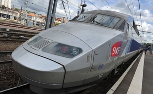 Illustration d'un TGV.