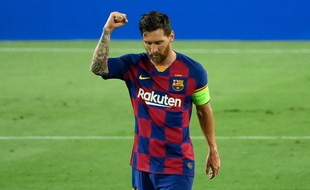 Lionel Messi a marqué son 115e but en C1 contre Naples.