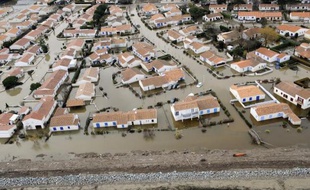 La Faute-su-Mer innondé le 3 mars 2010 lors de la tempête Xynthia