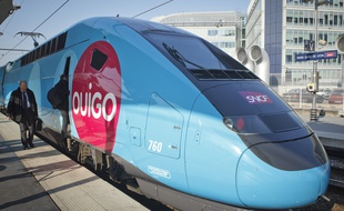 Paris le 19 fevrier 2013. Présentation du TGV Oui Go
