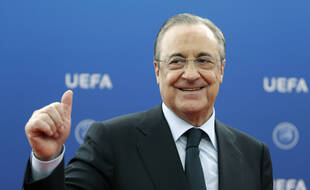 Florentino Perez, président du Real Madrid et chef de file de la rébellion.