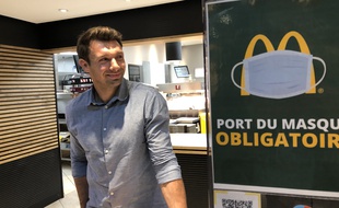 Vincent Clerc est depuis le 1er juillet le patron du McDonald's de Compans, à Toulouse.