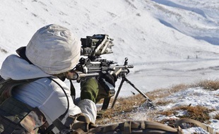 L'entraînement des chasseurs alpins, en Savoie.