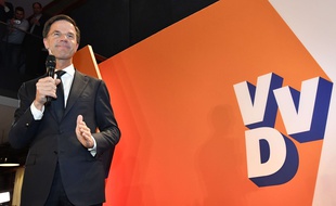 Le Premier ministre néerlandais Mark Rutte, le 15 mars 2017.