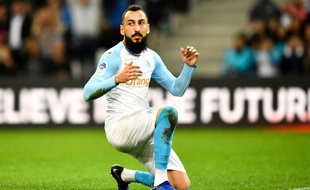 Kostas Mitroglou a raté sa mi-temps.
