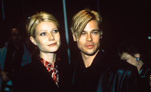 Les acteurs Gwyneth Paltrow et Brad Pitt en 1997 à l'avant-première du film «Ennemis rapprochés»
