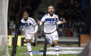Les recrues lyonnaises, comme ici Sergi Darder et Claudio Beauvue, ont enfin facilité leur intégration en signant un match abouti vendredi dernier face à Toulouse.