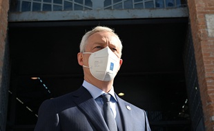 Le ministre de l'Economie Bruno Le Maire lors du G20 Finances, le 9 juillet 2021.