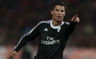 Cristiano Ronaldo lors d'un match contre Almeria le 12 décembre 2014.