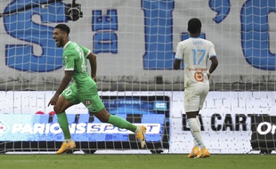 Denis Bouanga, auteur d'un très bon début de saison, a crucifié l'OM.