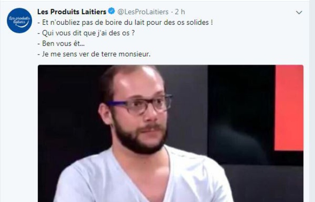 Je Ne Suis Pas Un Homme Meme L'association «Les produits laitiers» critiquée après avoir repris le
