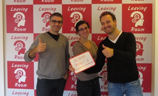 Les journalistes de 20minutes Nantes: Frédéric, Julie et David ont le sourire malgré l'échec...