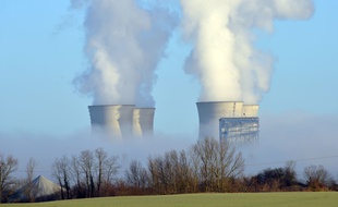Les réacteurs de la centrale nucléaire de Bugey (Ain), le 18 janvier 2020.