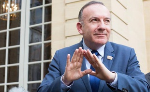 Le patron du Medef Pierre Gattaz à Paris le 27 janvier 2014.