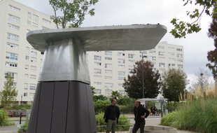 Le composteur urbain est installé au cœur du quartier.