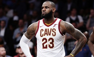 LeBron James, la star de Cleveland, le 26 octobre 2017.