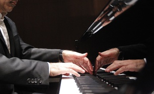 NANTES le 02/02/2013 Un pianiste lors de la Folle journée de Nantes