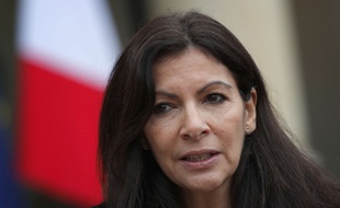 Anne Hidalgo à l'Elysée, le 9 mars 2017.