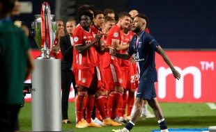Neymar lors de la finale de la C1 l'été dernier.