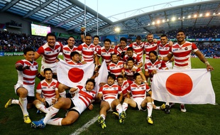 Le Japon s'est imposé contre l'Afrique du Sud le 19 septembre 2015.
