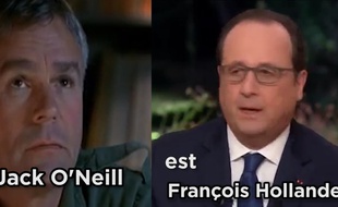 Le président est incarné par Jack O'Neill.