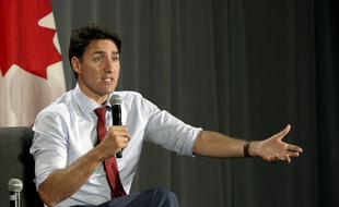 Le Premier ministre canadien Justin Trudeau, ici le 18 juillet, est accusé de conflits d'intérêts.