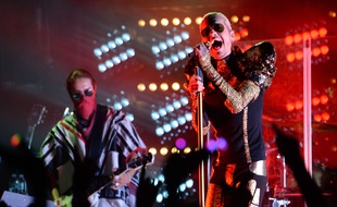 Tokio Hotel en concert à New York en 2015