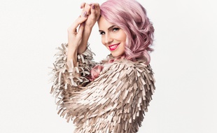 Lea Sirk, candidate de la Slovénie à l'Eurovision 2018.